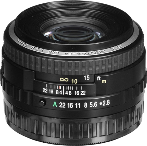 Pentax 75mm FA 645 f/2.8 SMC Lens - CeX (UK): - Buy, Sell, Donate